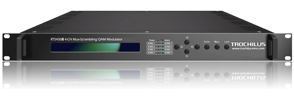 RTS4508 Four-Channel Mux-Scrambling QAM Modulator